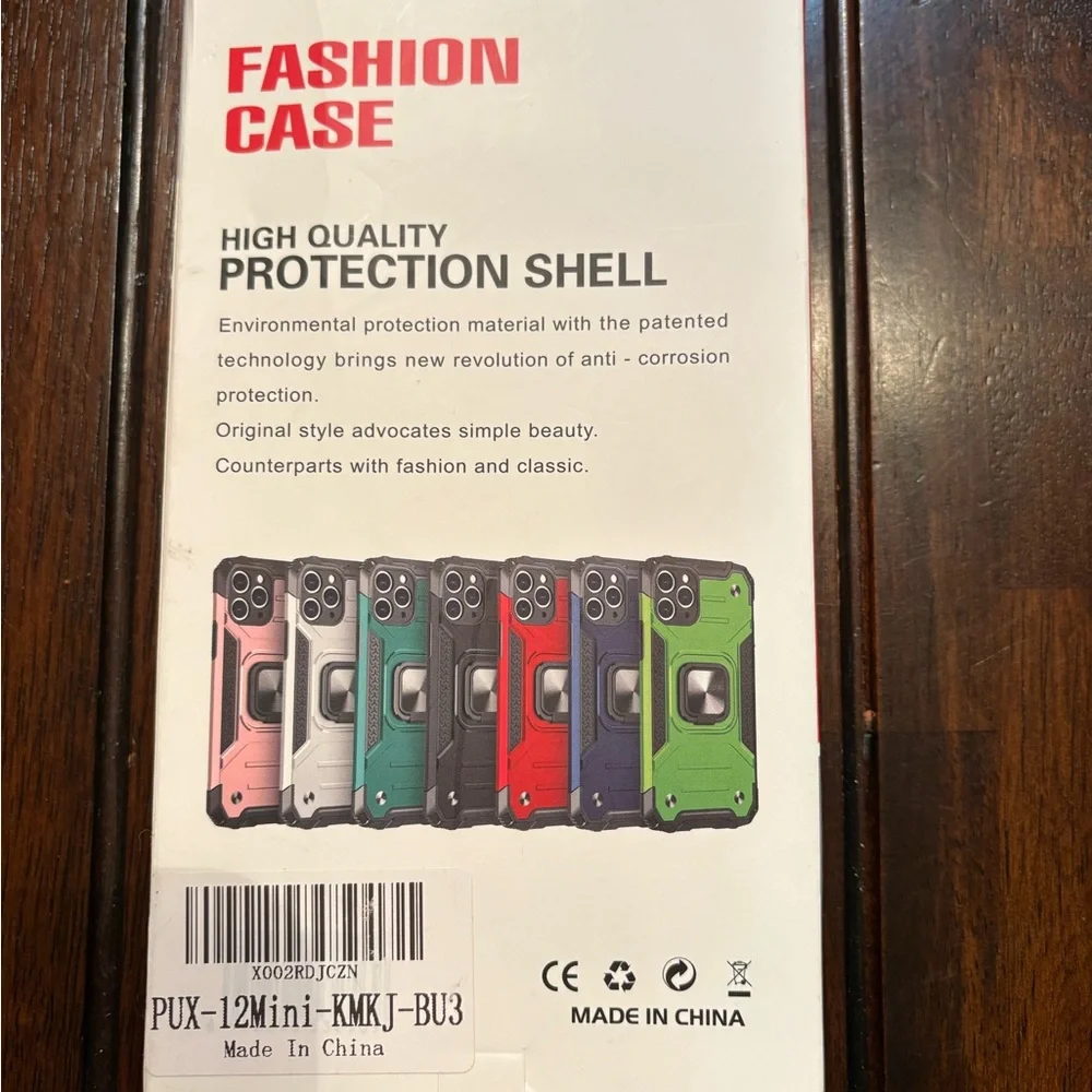 Kickstand Ring Case for iPhone 12 Mini - Blue